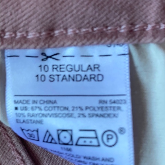Dusty pink-size 10- Rockstar Jeans - Picture 3 of 4